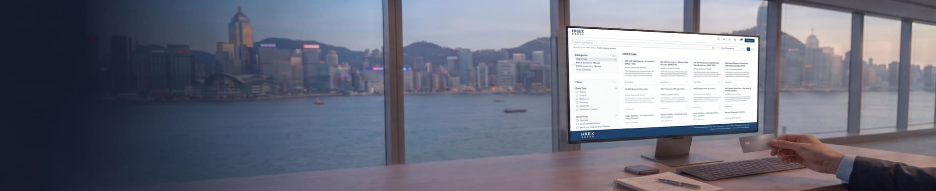 Contextual hero: Hong Kong financial district or APAC market theme