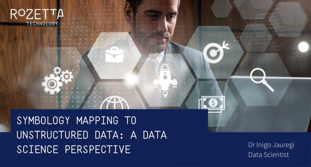 Symbology mapping to unstructured data