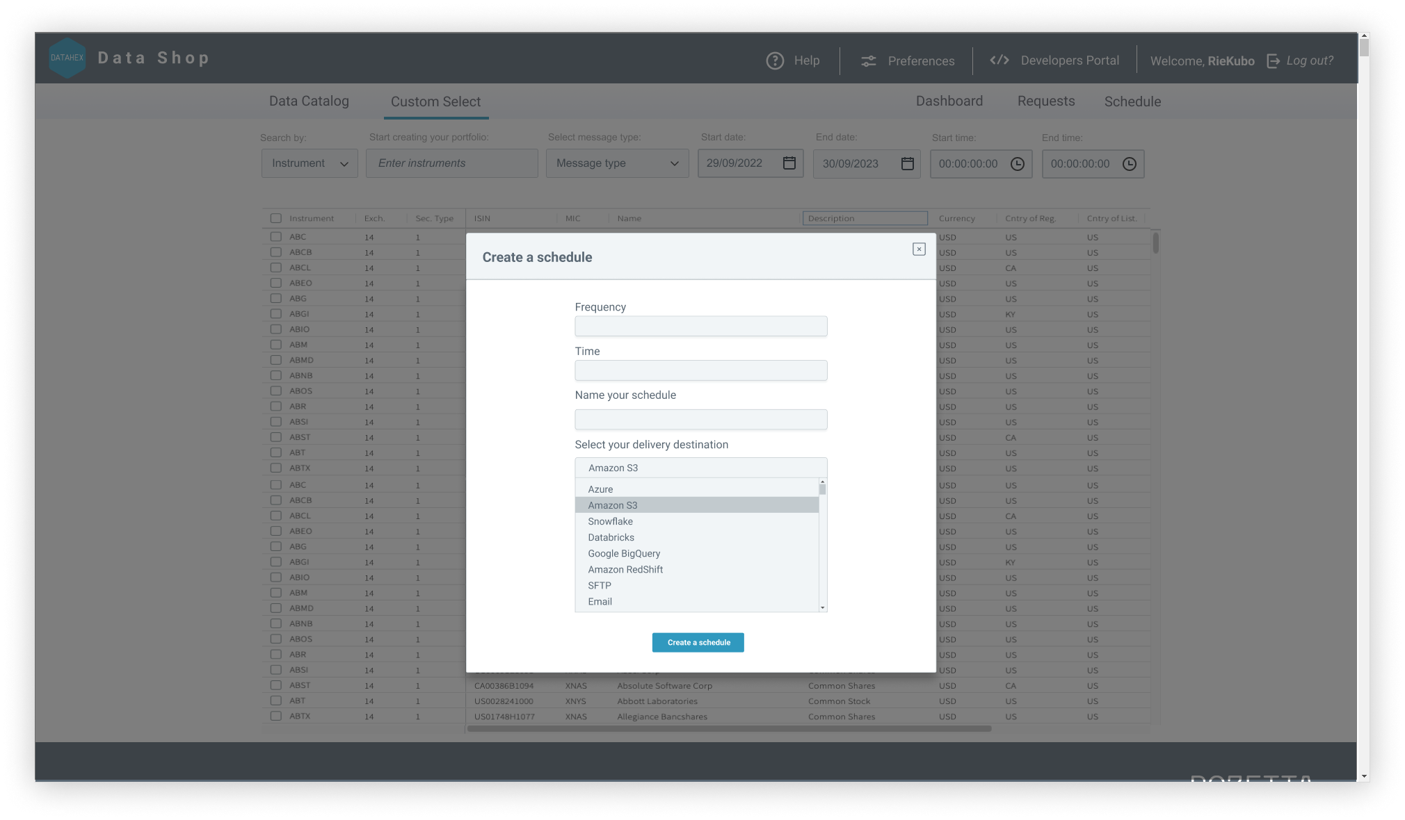 Data Shop Connect