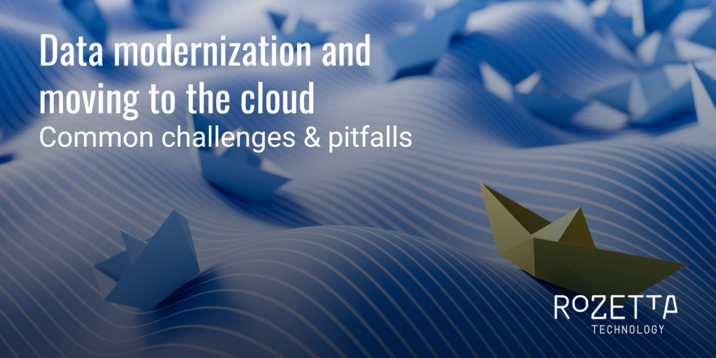 Pitfalls of Data Modernization Pitfalls of Data Modernization