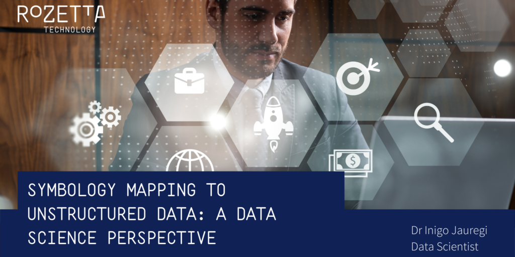 Symbology mapping to unstructured data