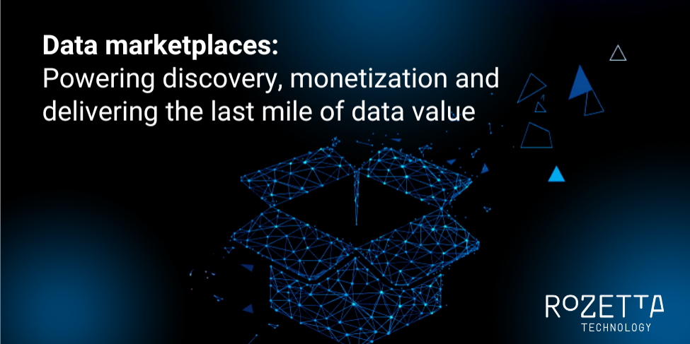 DataMarketplace Banner Powering discovery, monetization and delivering the last mile of data value